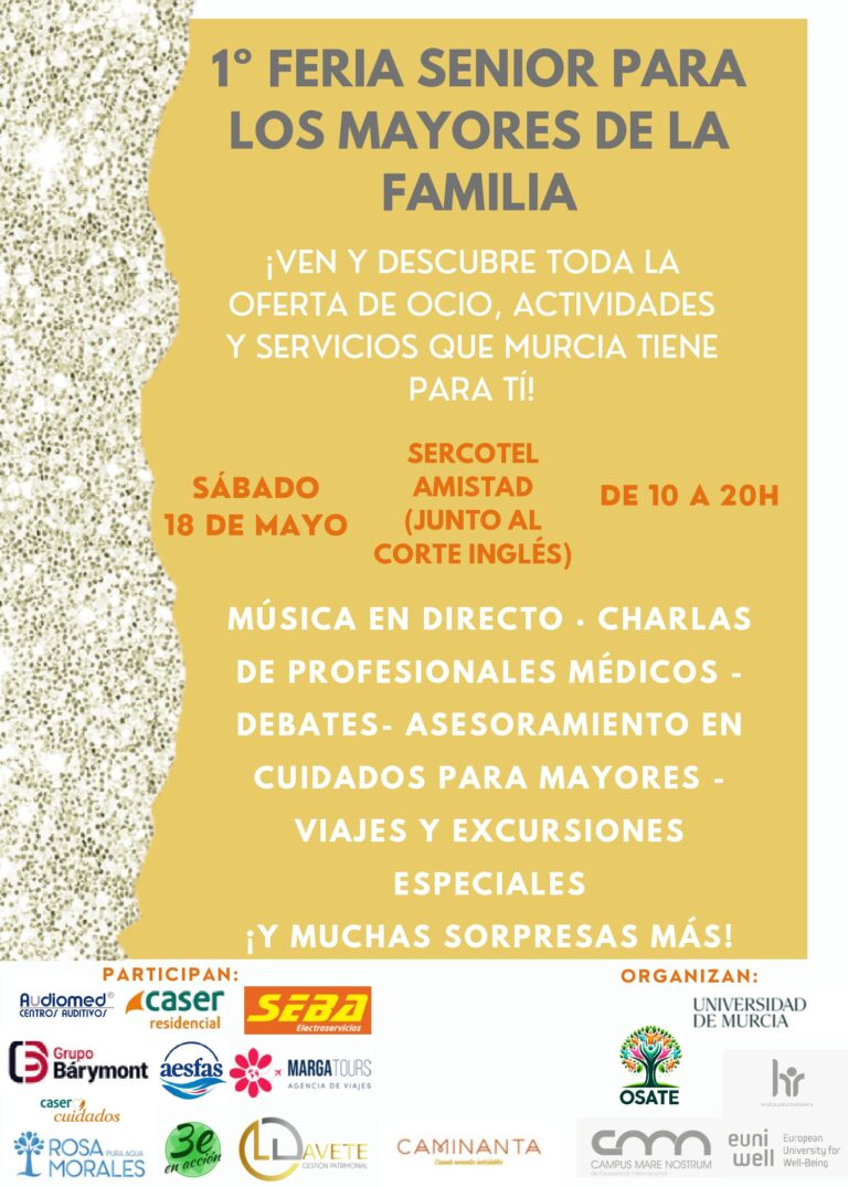 2024 La primera feria senior se celebró en la Región de Murcia